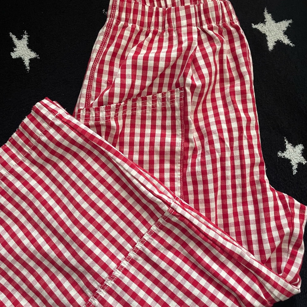urban outfitters gingham pants